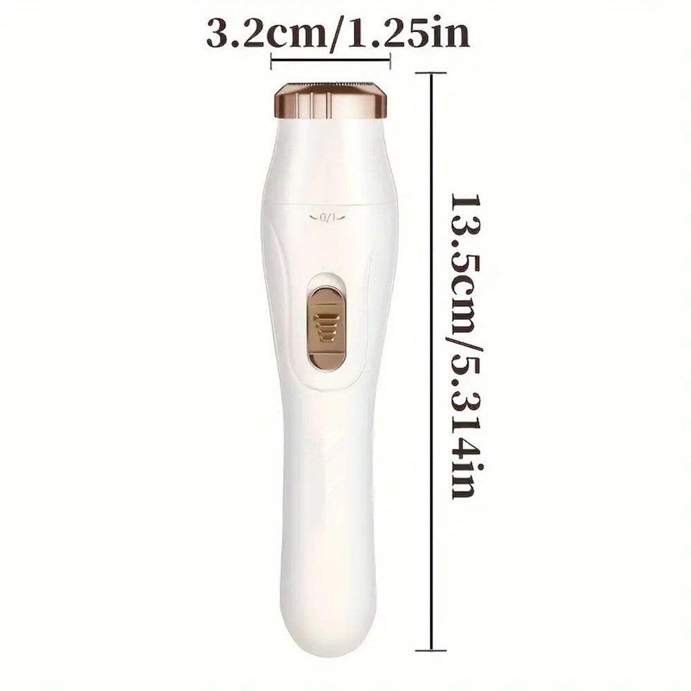 3-in-1 USB Rechargeable Trimmer - Eyebrow, Nose, Ear & Beard