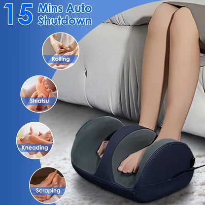 Shiatsu Foot Massager with Heat - 3 Modes & Intensity Levels