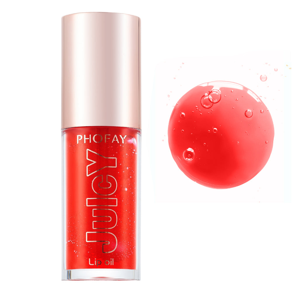 PHOFAY Juicy Lip Oil - Ultra-Moisturizing Non-Sticky Gloss