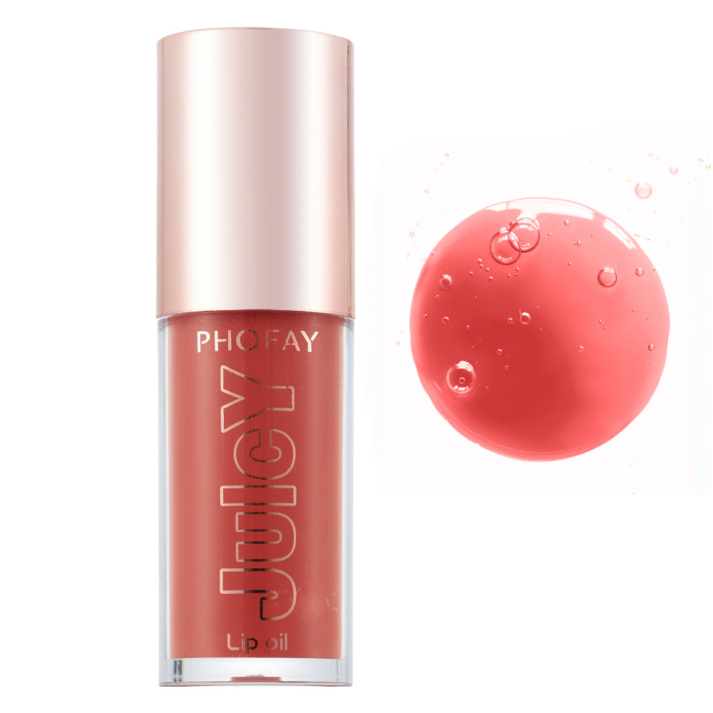 PHOFAY Juicy Lip Oil - Ultra-Moisturizing Non-Sticky Gloss