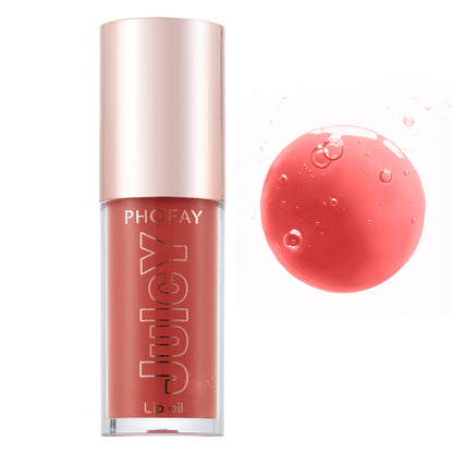 PHOFAY Juicy Lip Oil - Ultra-Moisturizing Non-Sticky Gloss