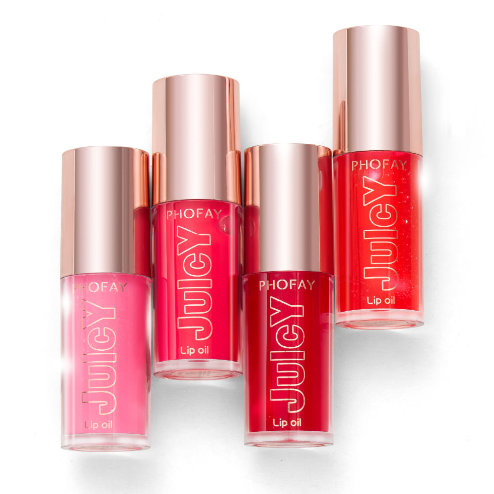 PHOFAY Juicy Lip Oil - Ultra-Moisturizing Non-Sticky Gloss