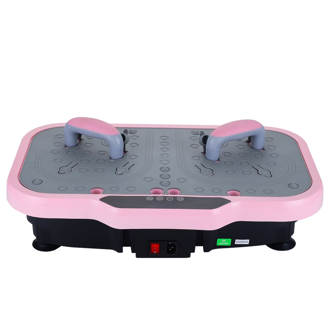 Vibration Plate with Handle – 120 Speed Levels | Full Body Workout Machine