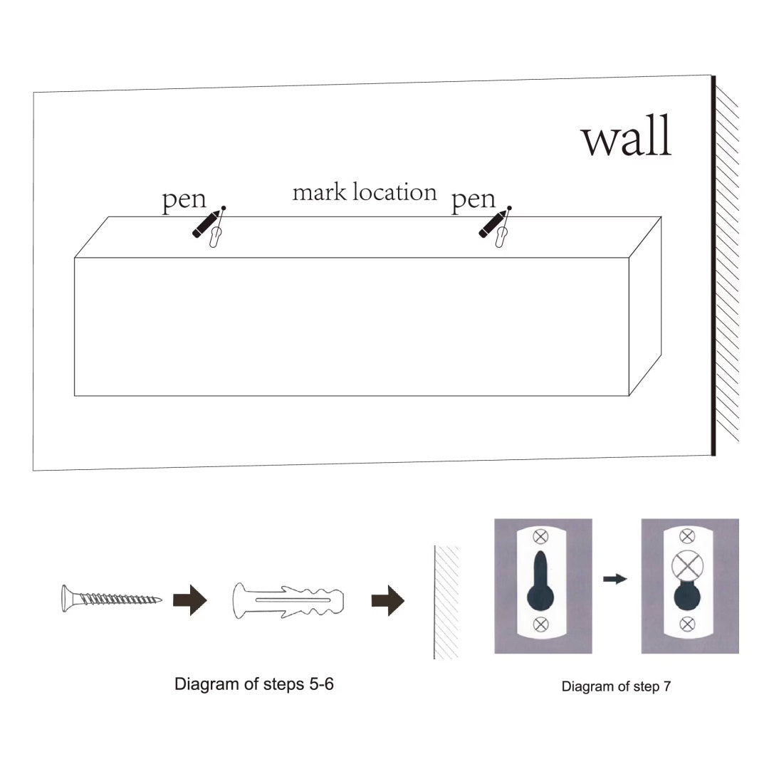 Floating Wall Shelves 17.7" - Maple Wood with Invisible Brackets