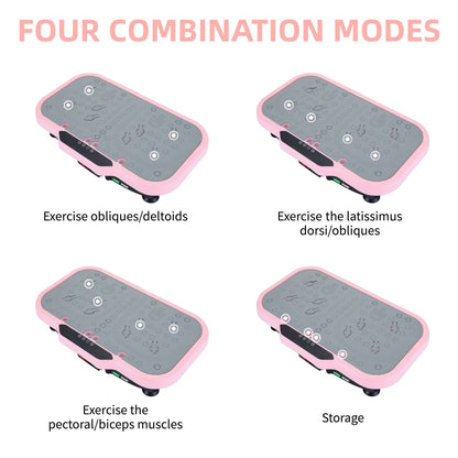 Vibration Plate with Handle – 120 Speed Levels | Full Body Workout Machine