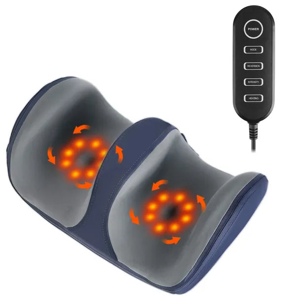 Shiatsu Foot Massager with Heat - 3 Modes & Intensity Levels