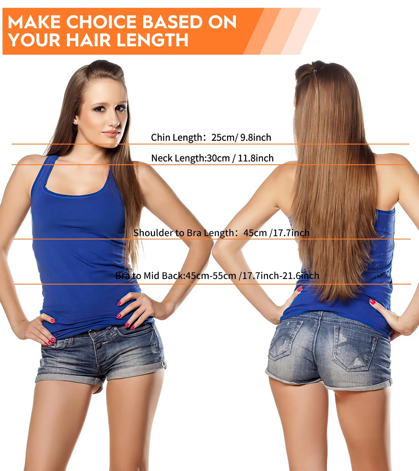 Heatless Hair Curlers Wave Styling Kit - 30 Pcs, 6 Colors 55cm (21.65 inches)