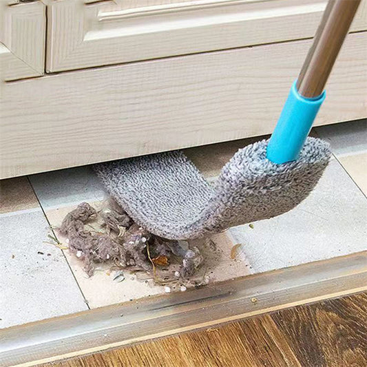 Retractable Under-Bed Dust Removal Mop - Extends to 156cm, Microfiber