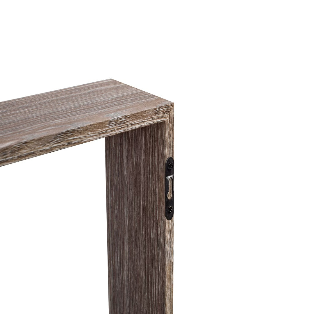 Floating Wall Shelves 17.7" - Maple Wood with Invisible Brackets