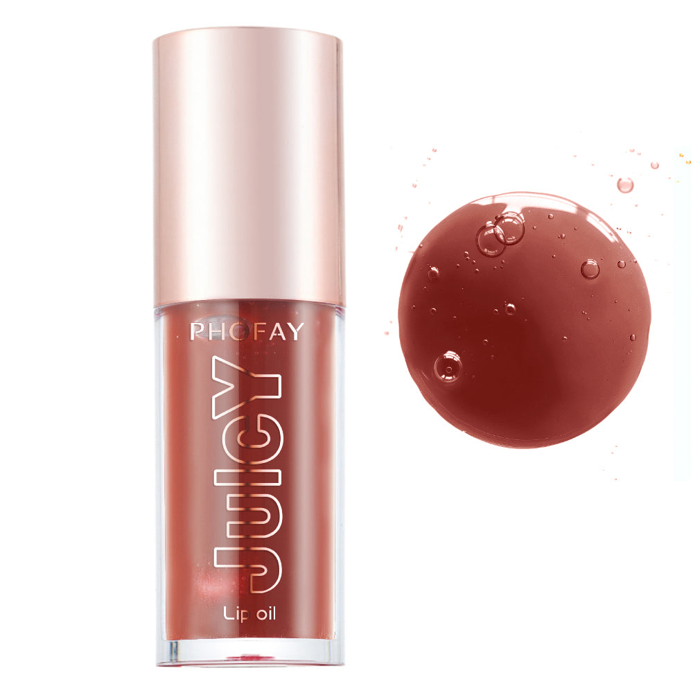 PHOFAY Juicy Lip Oil - Ultra-Moisturizing Non-Sticky Gloss
