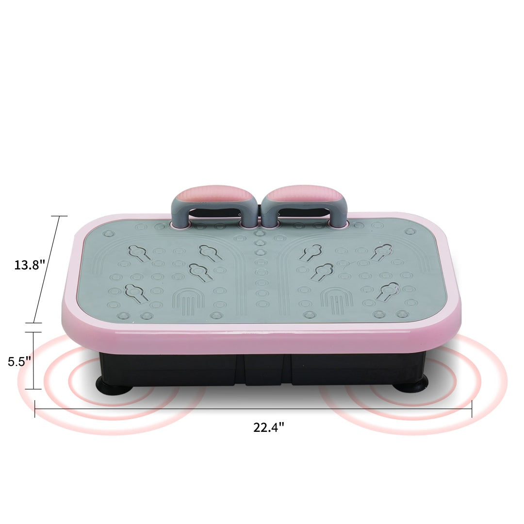 Vibration Plate with Handle – 120 Speed Levels | Full Body Workout Machine