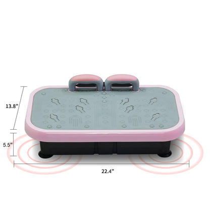 Vibration Plate with Handle – 120 Speed Levels | Full Body Workout Machine