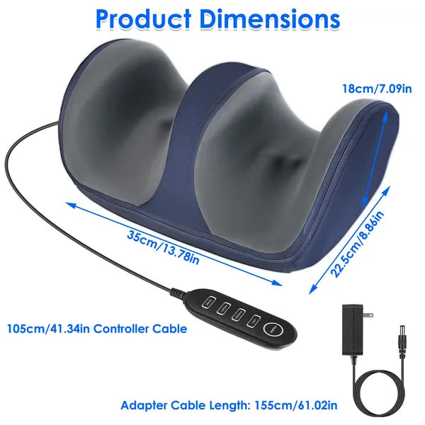 Shiatsu Foot Massager with Heat - 3 Modes & Intensity Levels