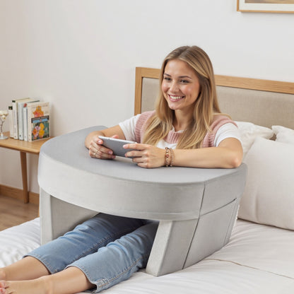 Multi-Purpose Reading Pillow - Comfortable Cushion with Back, Waist & Arm Rests