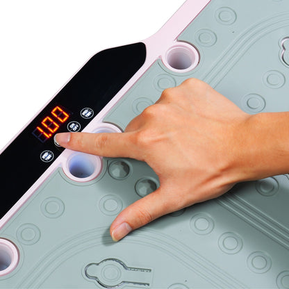 Vibration Plate with Handle – 120 Speed Levels | Full Body Workout Machine