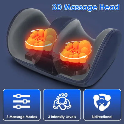 Shiatsu Foot Massager with Heat - 3 Modes & Intensity Levels
