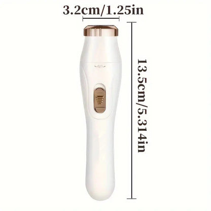 3-in-1 USB Rechargeable Trimmer - Eyebrow, Nose, Ear & Beard