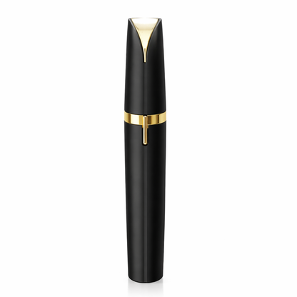 Mini Electric Eyebrow Trimmer with LED Light - Painless Hair Remover