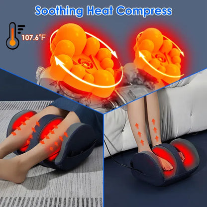 Shiatsu Foot Massager with Heat - 3 Modes & Intensity Levels