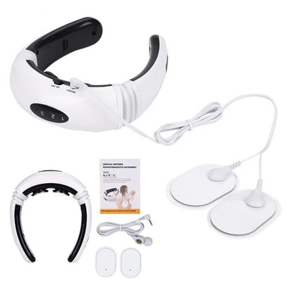 Electric Pulse Neck Massager - 8 Modes, 16 Intensity Levels & Body Pads
