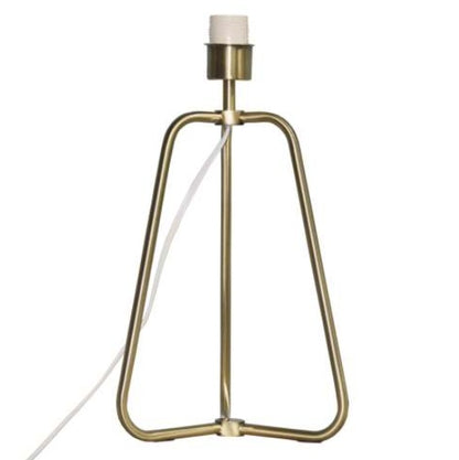 Marble Table Lamp - Modern Cylindrical Shade with Bronze Base & Inline Switch