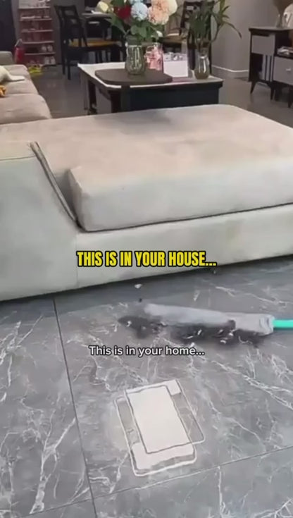 Retractable Under-Bed Dust Removal Mop - Extends to 156cm, Microfiber